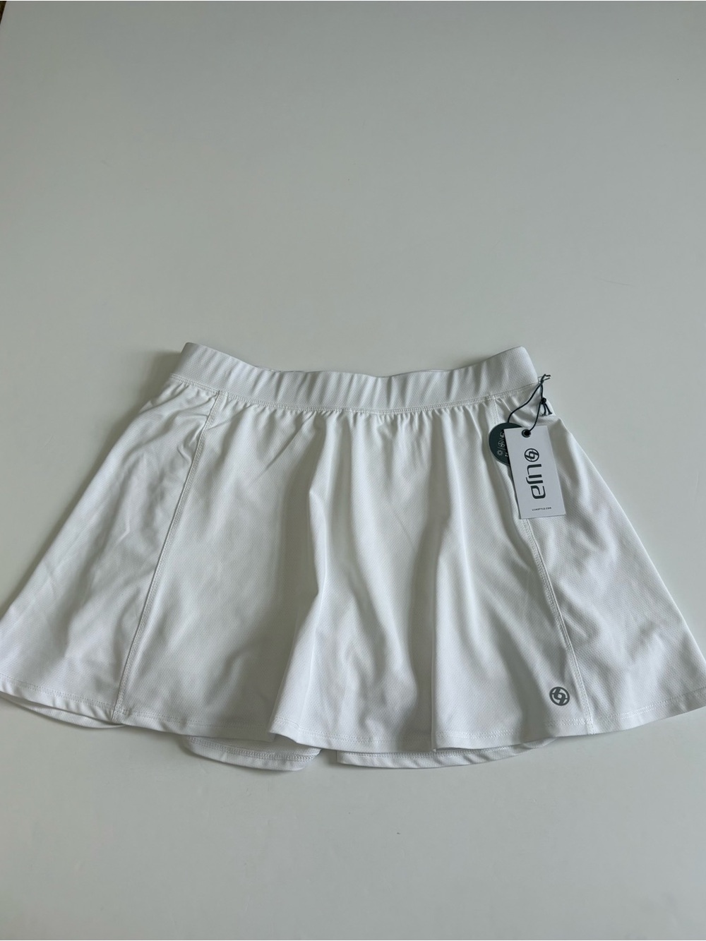 Lija Tennis Golf Skort White Size Small New